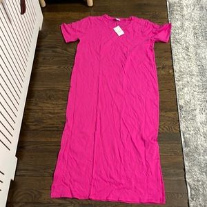 NWT J. Crew t-shirt maxi dress
